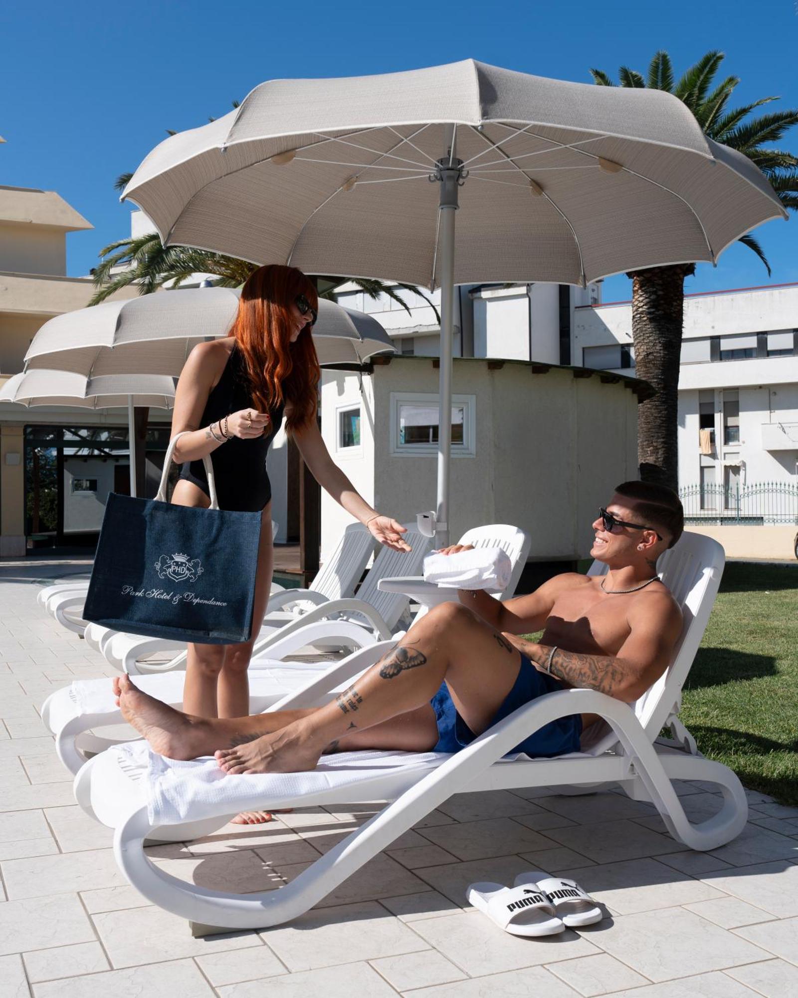 Park Hotel & Dependance Con Spiaggia 마르틴시쿠로 외부 사진